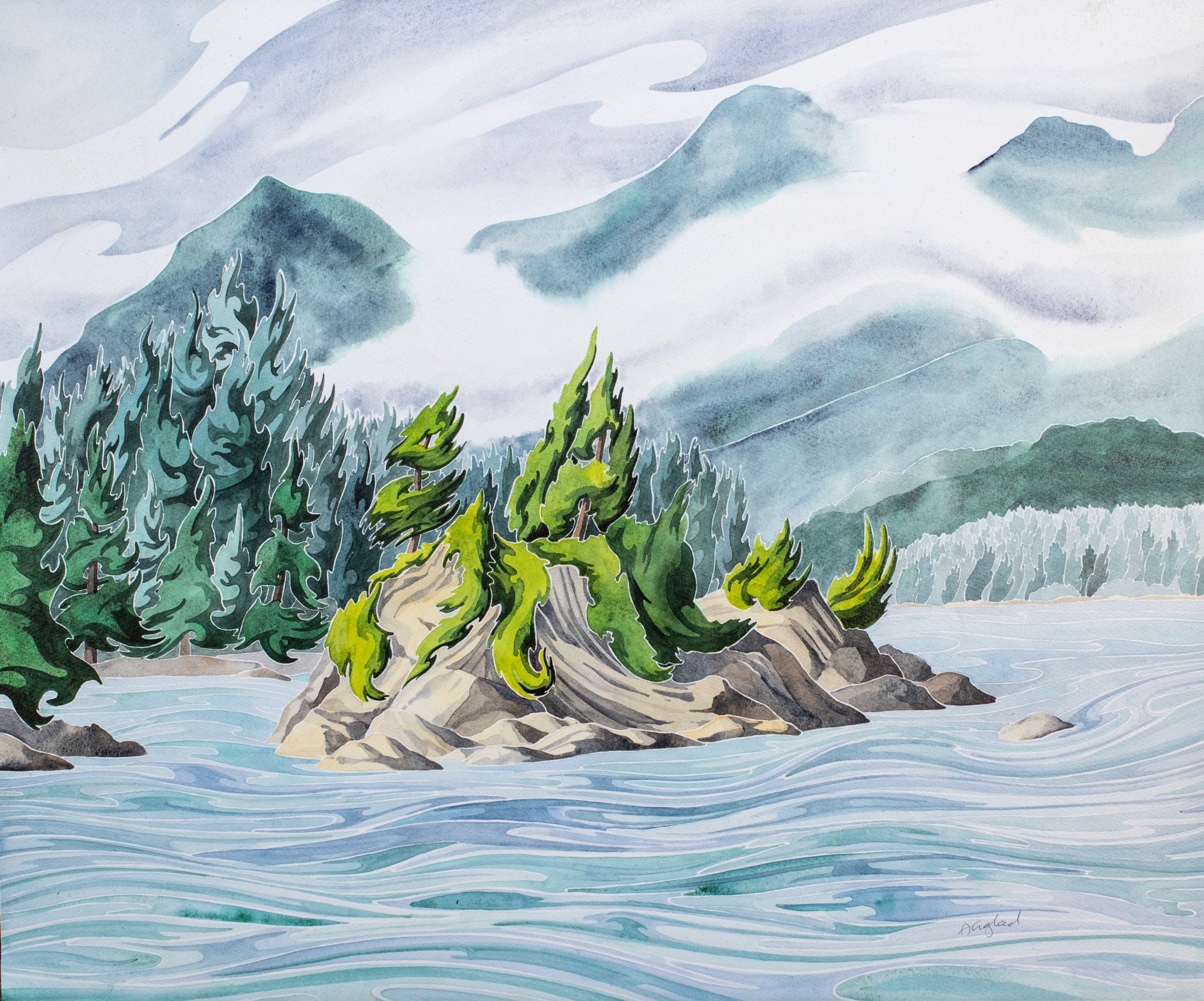Mists and Mystery 20" x 24"